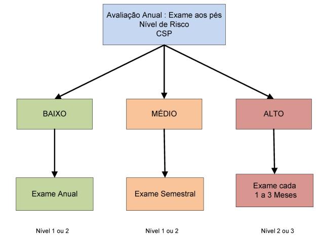 OBJECTIVO 8 Exame sistemático dos pés dos diabéticos, pelo menos uma vez ao ano, a 80% a 85% da população-alvo. Atividade 11 Exame sistemático dos pés dos diabéticos. Médicos e Enfermeiros.