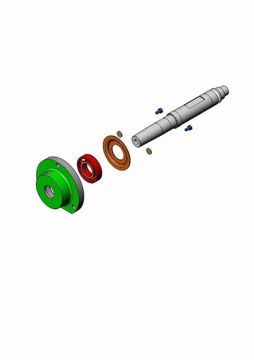 6 ITEM QTDE. do Produto 0.0666 Mancal Lado Polia 0.00 Eixo do Rotor 0.0068 Rolamento Rígido de Esfera 607 C 0.