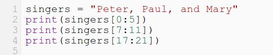 Comprimento Fatiamento A função len( ), prédefinida na linguagem Python, quando aplicada a uma string, retorna o número de caracteres (ou seja, seu comprimento).