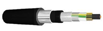 Enchimento Figura 33 Cabo de fibras ópticas para conduta Cabos de fibra óptica para enterrar: Instalação