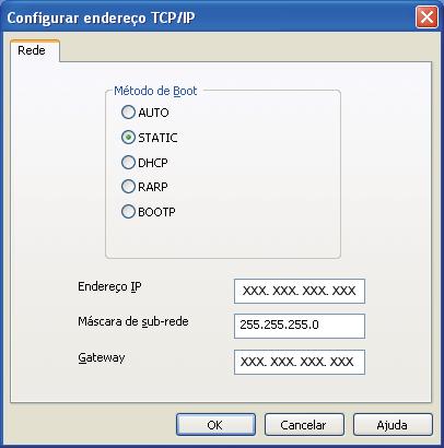 seguir. O prelho oterá utomticmente seu próprio endereço IP. Inicie o BRAdmin Light. O BRAdmin procurrá novos dispositivos utomticmente.