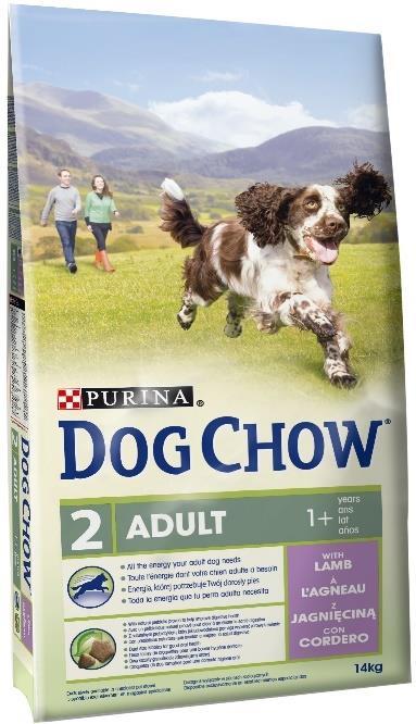 PURINA DOG CHOW ADULT LAMB Purina Dog Chow Adult é um alimento completo para cães adultos. Satisfaz os seus níveis de energia, mantendo-os em forma e prontos para qualquer desafio.