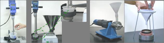 6 a) b) c) d) Figura 2 Procedimento de mistura e aplicação: a) baixa energia de mistura, rotação inicial de 500 rpm, água no pó; b) alta energia de mistura, rotação inicial de 900 rpm, pó na água; c)