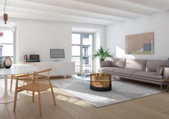 Os apartamentos, assinados pelo atelier Appelton & Domingos, tem características modernas e