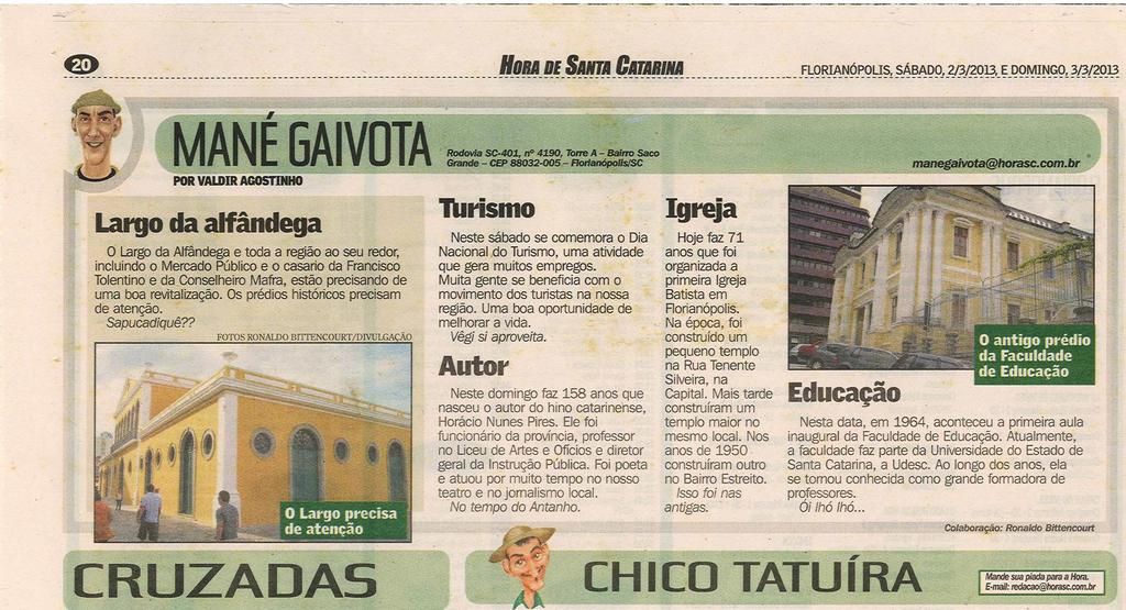 Jornal Hora de Santa Catarina.