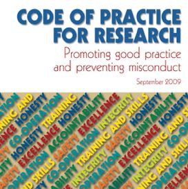 Exemplos Reino Unido: UK Research Integrity Office (UKRIO)Código para a prática da pesquisa (Code for Practice of
