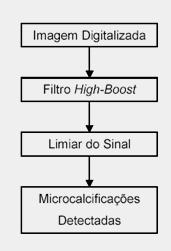 Figura 3.16 Método de detecção de microcalcificações proposto por (WALLET, 1997). A Figura 3.