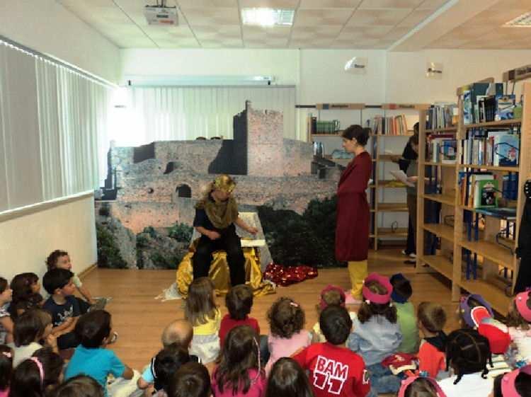 educadoras de infância do Agrupamento de Escolas de Marvão apresentaram à Biblioteca Escolar a proposta de dramatização de uma peça de teatro.