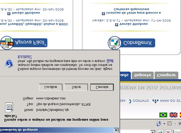 Nesse exemplo, será criada uma pasta chamada TEMP no diretório raiz.