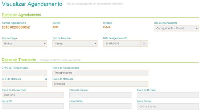 3.3. Editando um agendamento A edição de agendamento pode ser realizada quando o agendamento apresentar o status Em agendamento ou Agendado.