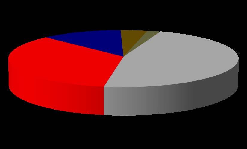 Fibrocimento 38% Metálicas 12%