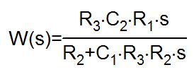 7) Em relação ao circuito abaixo: a) Prove que a função de transferência da saída em relação à entrada do circuito acima é dada pela expressão de W(s) abaixo.