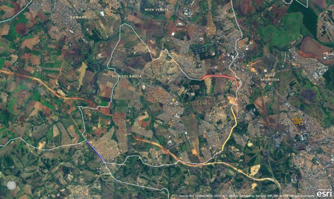 000 t/mês, provenientes não só de Hortolândia, mas também, de outras cidades que compõem a Região Metropolitana de Campinas.