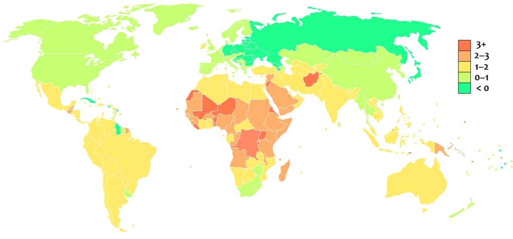 311 3 Estados Unidos 322 4 Indonésia 258 5 Brasil 208 6 Paquistão 189 7 Nigéria 182 Total 7.