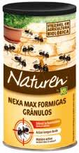 Nexa max formigas grânulos N Autorização PT/DGS ARMPB 44/2016 Insecticida de origem biológica Contra piolhos, ácaros, míldio.