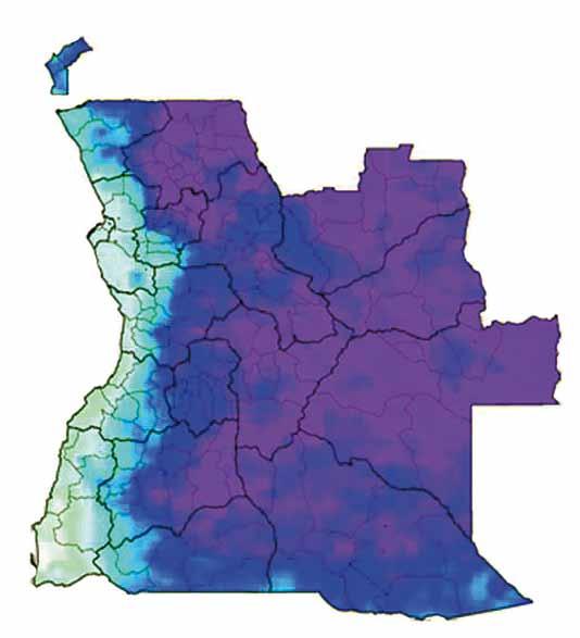 4. Abordagem Geral à Campanha Agrícola 2011/2012 4.1. Precipitação na campanha agrícola 2011-2012 Angola observou uma seca severa durante o ano agrícola.