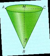 . Seja k = e 3 = p, determina x de modo que ( x) = e, 4 g. pertencem ao gráfico de g. 8. Na figura está representado um recipiente cónico.