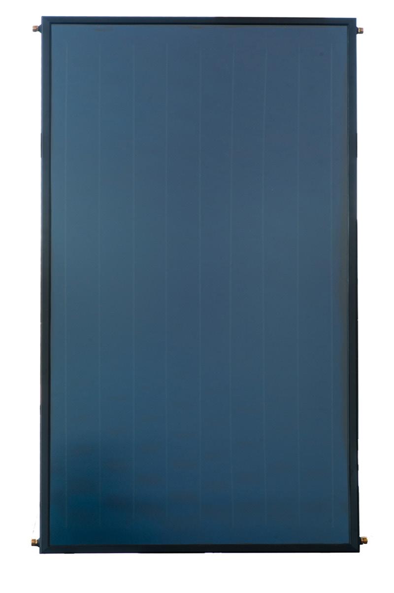 Ofasun 25 / 21 Colector solar plano de alto rendimento série Ofasun, com tratamento altamente seletivo (Almeco-TiNOX), composto por uma estrutura em alumínio pintado electroestático, vidro temperado