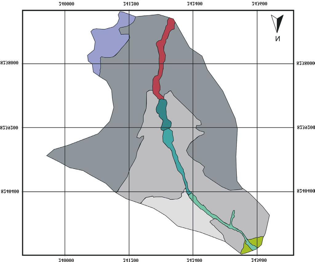 18 Compartimentação Geomorfológica da Bacia Hidrográfica do Rio Buriti Vermelho.