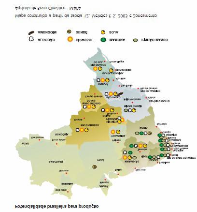 Matérias Primas para produção do Biodiesel O Brasil é um país que por sua extensa área geográfica, clima tropical e subtropical favorece uma ampla diversidade de matériasprimas para a produção de