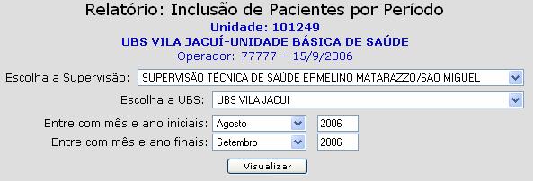 Podemos imprimir este relatório clicando no botão Imprimir no final da página. Para retornar à página anterior, clicamos no botão Voltar no final da página. 6.