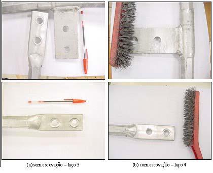 conforme apresenta a Figura 2 e o torque utilizado para aperto dos parafusos foi de 35 N.m, conforme padrão da CEMIG.