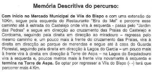 CM VILA BISPO -