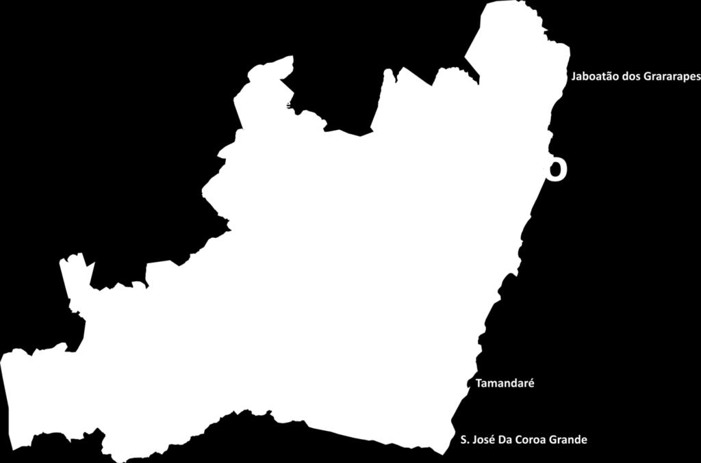 Mata Sul Municípios Atendidos em até Mar/2016: 04 Cabo de Santo