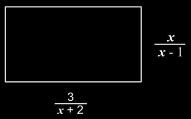 x e 1x Pois Para qual dos valores de x a seguir o perímetro do retângulo da figura não existe?