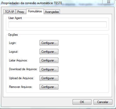 25. Clique no botão Configurar para acessar as opções de Listar Arquivos. 26. Configure os seguintes campos.