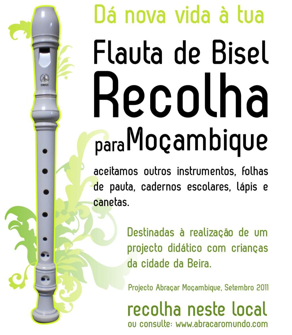 3. Projecto Flauta de Bisel Olá Amigos! Venho-vos propor uma missão nada impossível!