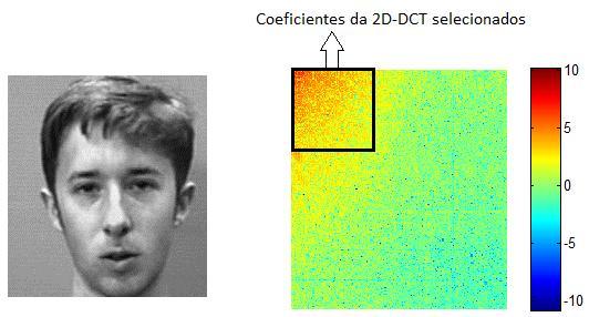 matriz quadrada. Pode-se observar na Figura 5.12 que as componentes mais significativas agrupam-se próximo a origem.