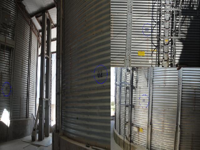 O silo de número 01 é utilizado para armazenagem de arroz vindo do estado do Rio Grande do Sul, devido ao fato da região produzir um arroz com uma renda melhor que o arroz produzidos no Paraná.