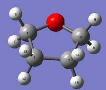 PARTE I INTRODUÇÃO O tetahidofuano THF, figua, ou óxido de tetametileno, C 4 H 8 O, é uma molécula ogânica que tem sido amplamente estudada, teoicamente e expeimentalmente -5, po causa de sua ampla