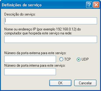 Instalar o Controlador e o Software 4 Adicione a porta 54925 para digitalização em rede, e introduza a informação abaixo: 1) (Qualquer descrição) 2) Anfitrião local 3) 54925 4) 54925 5) Seleccione