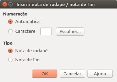 atribuída a todas as notas de rodapé e/ou notas de fim criadas.