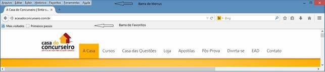 Os navegadores mais utilizados são: Internet Explorer, Mozilla Firefox, Google Chrome, Apple Safari, Opera e Netscape.