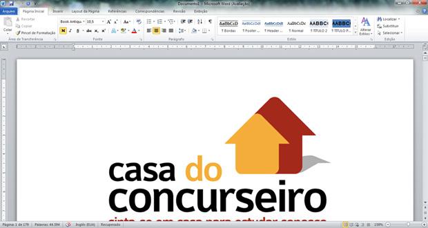 Informática MICROSOFT WORD 2010 O Microsoft Word é um programa de processamento de texto, projetado para ajudá-lo a criar documentos com qualidade profissional.