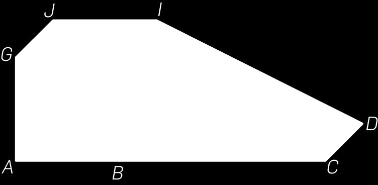 Na figura abaixo está representado um sólido que pode ser decomposto num cubo e num prisma triangular reto.