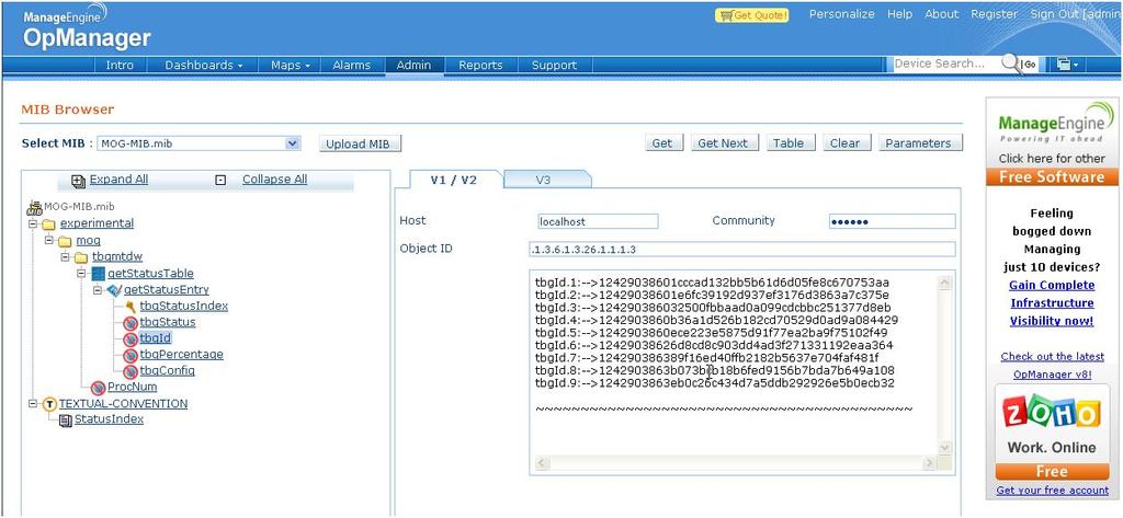 2 ManageEngine OpManager É uma ferramenta para monitorização de redes e que permite uma visão completa do que ocorre na rede com base no protocolo SNMP