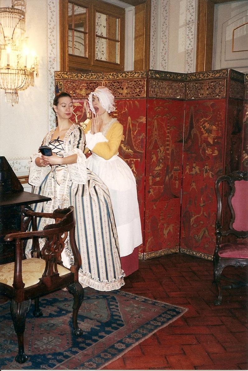 Figura 9: PNQ Sala da Tocha. A marquesa e a criada.