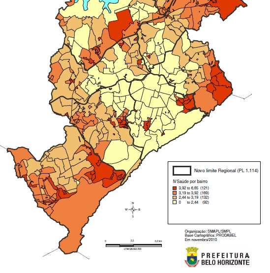 Valor venal médio do m² construído de