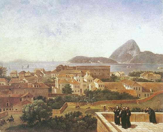 Vista do alto do Morro de Santo