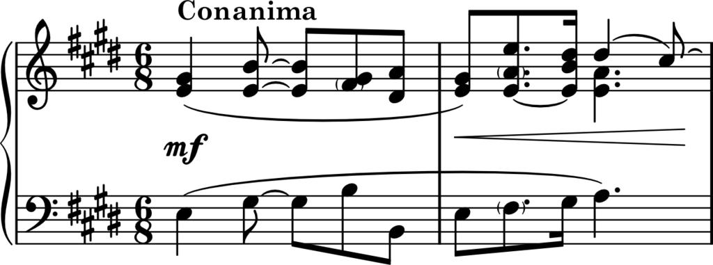 218 Harmonia Tonal - Stephan Kostka & Dorothy Payne (6 a ed.) 3. Em adição à análise dos acordes desse trecho, identifique as NMs. Disco 1 : Faixa 64 Schumann, Spring Song, op. 68, no.