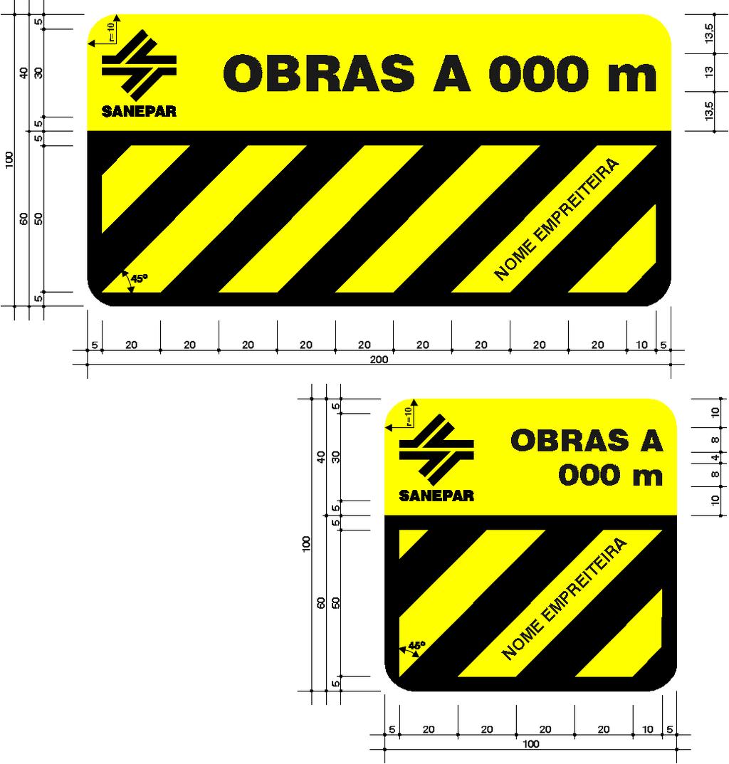 16/7 Devem ser utilizadas para advertir os condutores de veículos sobre a proximidade de obras.