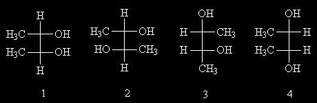 35. Indicar se as estruturas seguintes são enantiómeros, diastereoisómeros ou idênticas e representar em forma estendida: 36. São confórmeros, diastereoisómeros e ou enantiómeros? 37.