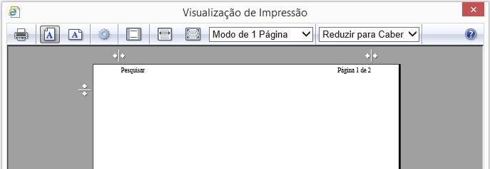 30. (3316/CONSULPLAN/2014/CBTU-RJ/TÉCNICO DE ENFERMAGEM DO TRABALHO/Q.19) Um usuário está utilizando o navegador Internet Explorer 11 para realizar a impressão de um boleto bancário.