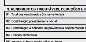 utilizadas para abatimento fiscal.