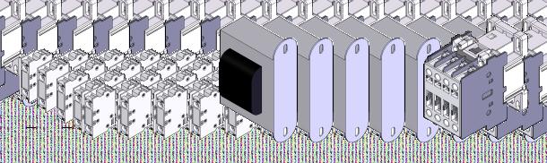 canal simples Transformador deixa a corrente abaixo de 5V Contactoras para o acionamento do motor