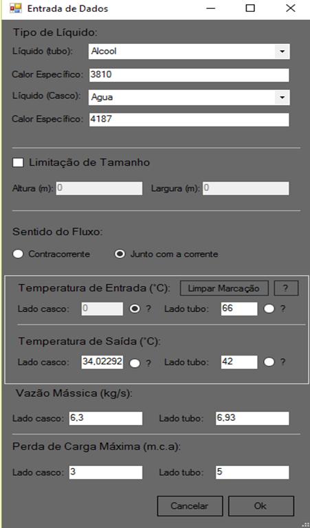 58 Ao criar o TroXCalor, um arquivo executável fica disponível para o usuário, facilitando o uso da ferramenta proposta.